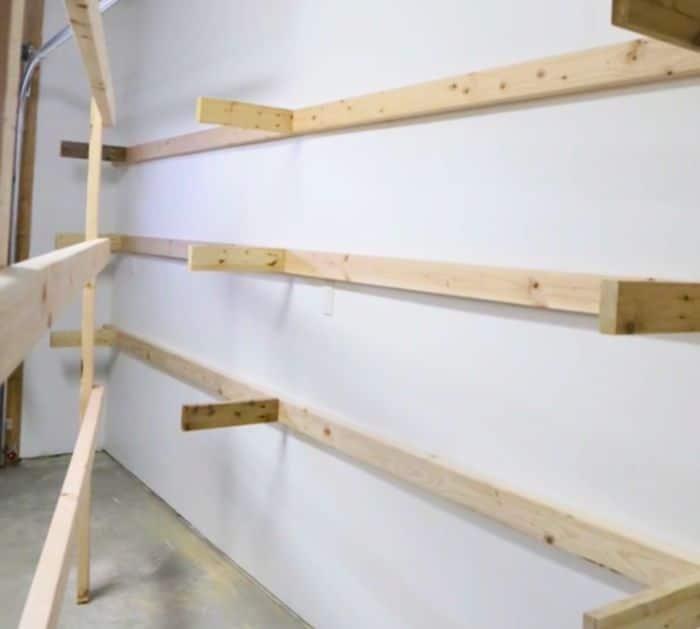 How to Build Garage Shelving (Easy, Cheap and Fast) Project