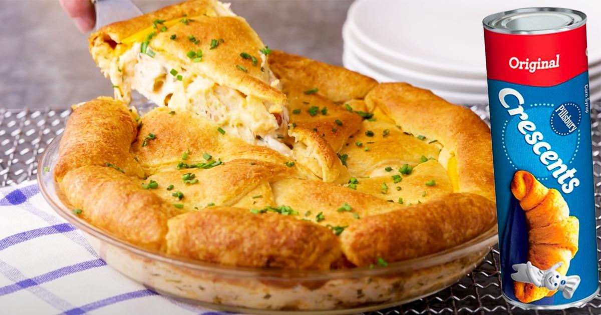 Chicken Bacon Ranch Crescent Bake Recipe