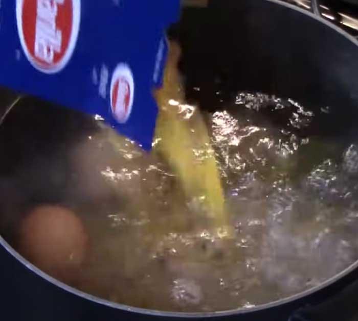 Boil Your Eggs And Noodles - Pasta Salad