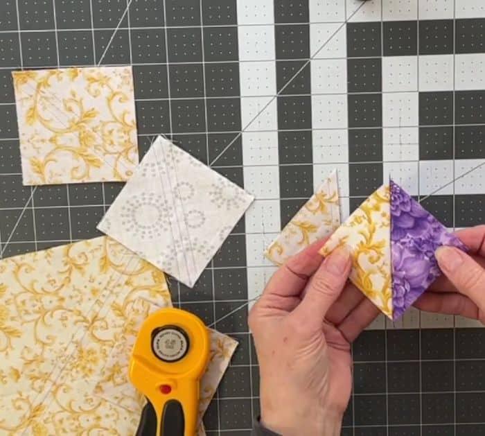 Easy To Make Spring Flower Basket Quilt Block