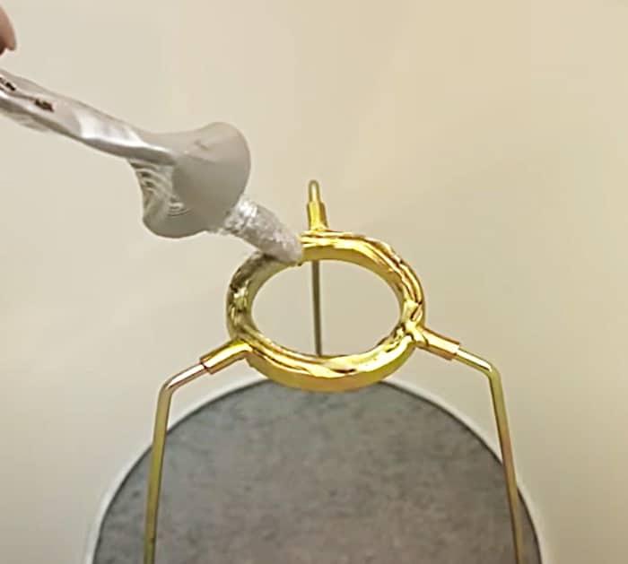 DIY Dollar Tree Candlestick Lamp - DIY Lighting Ideas - Glam Decor Ideas