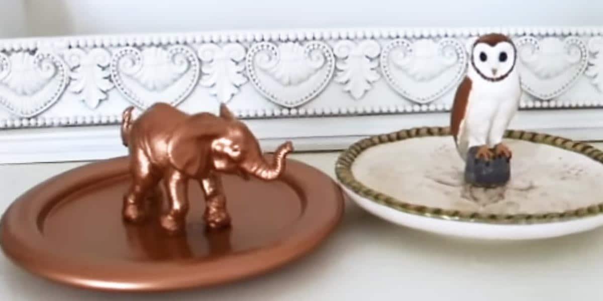 Anthropologie Inspired Ring Holders Are So Darling And Easy To Make!