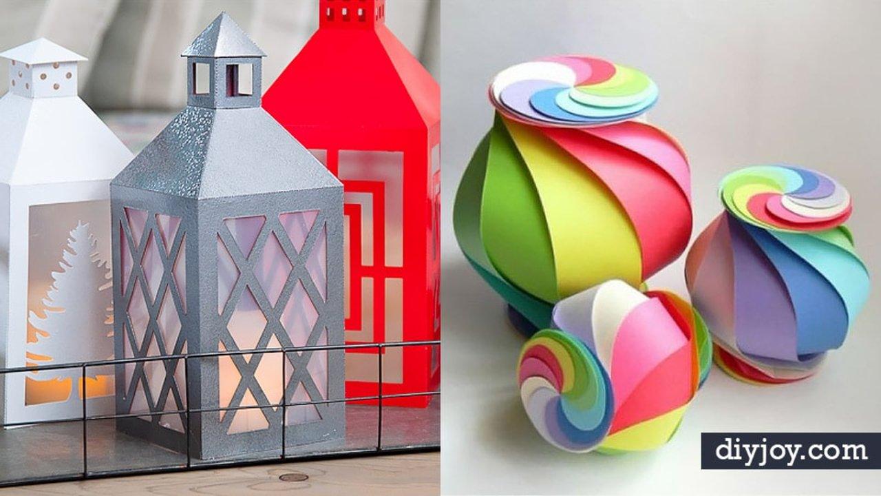 32 Creative Paper Crafts Anyone Can Make at Home