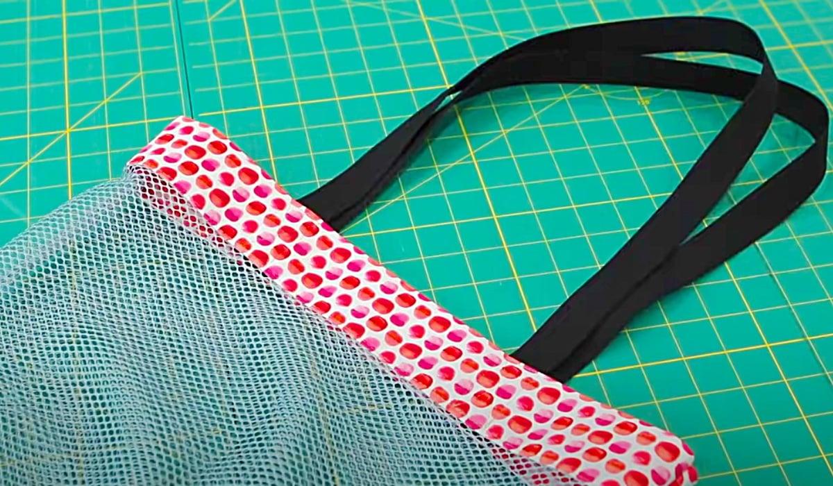 How To Sew A Mesh Tote Bag