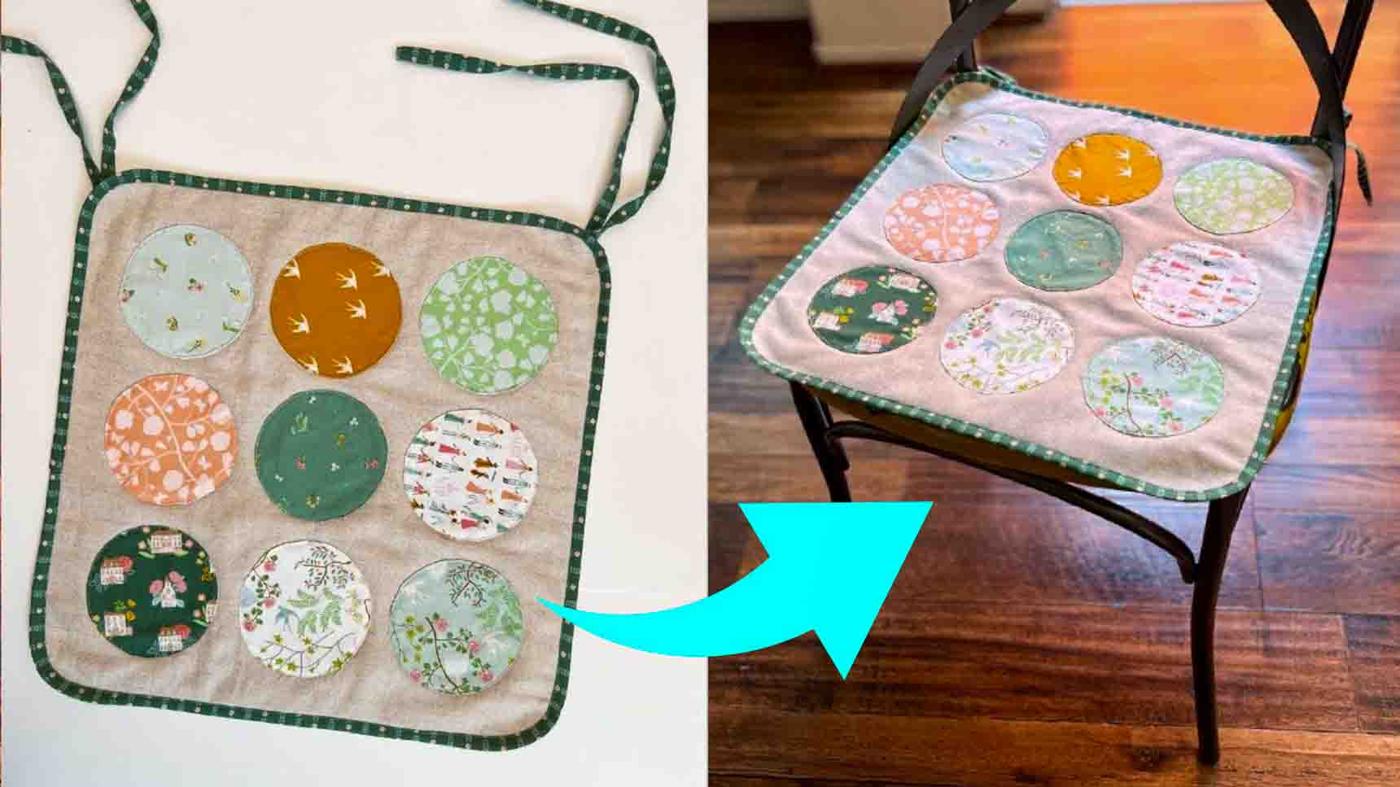 Easy Quilted Seat Cover Tutorial
