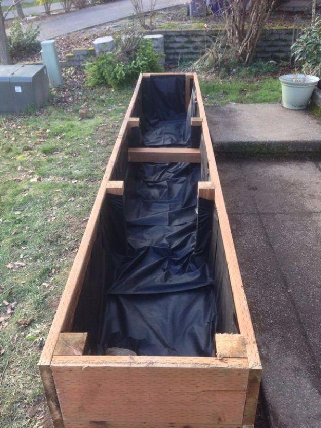 Planter Bed For Less Than $50, a raised garden bed idea worth trying this season and an idea that is easy to recreate at home