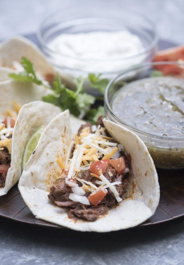 Best Mexican Food Recipes - Shredded Mexican Beef - Authentic Mexican Foods and Recipe Ideas for Casseroles, Quesadillas, Tacos, Appetizers, Tamales, Enchiladas, Crockpot, Chicken,