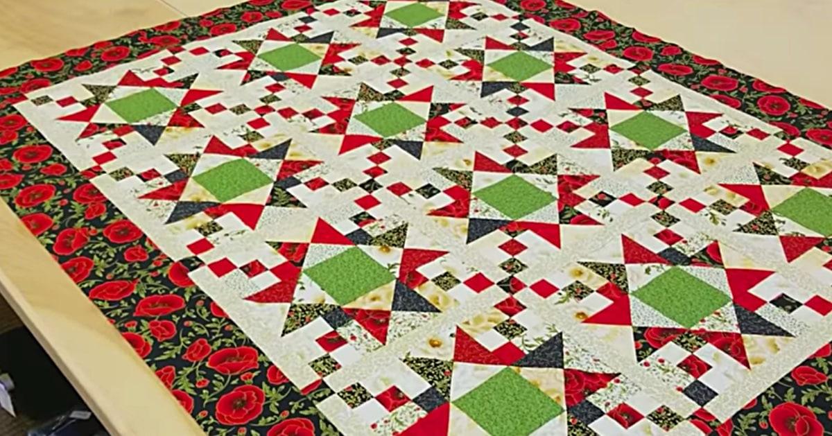 Galaxy Fat Quarter Quilt With Free Pattern
