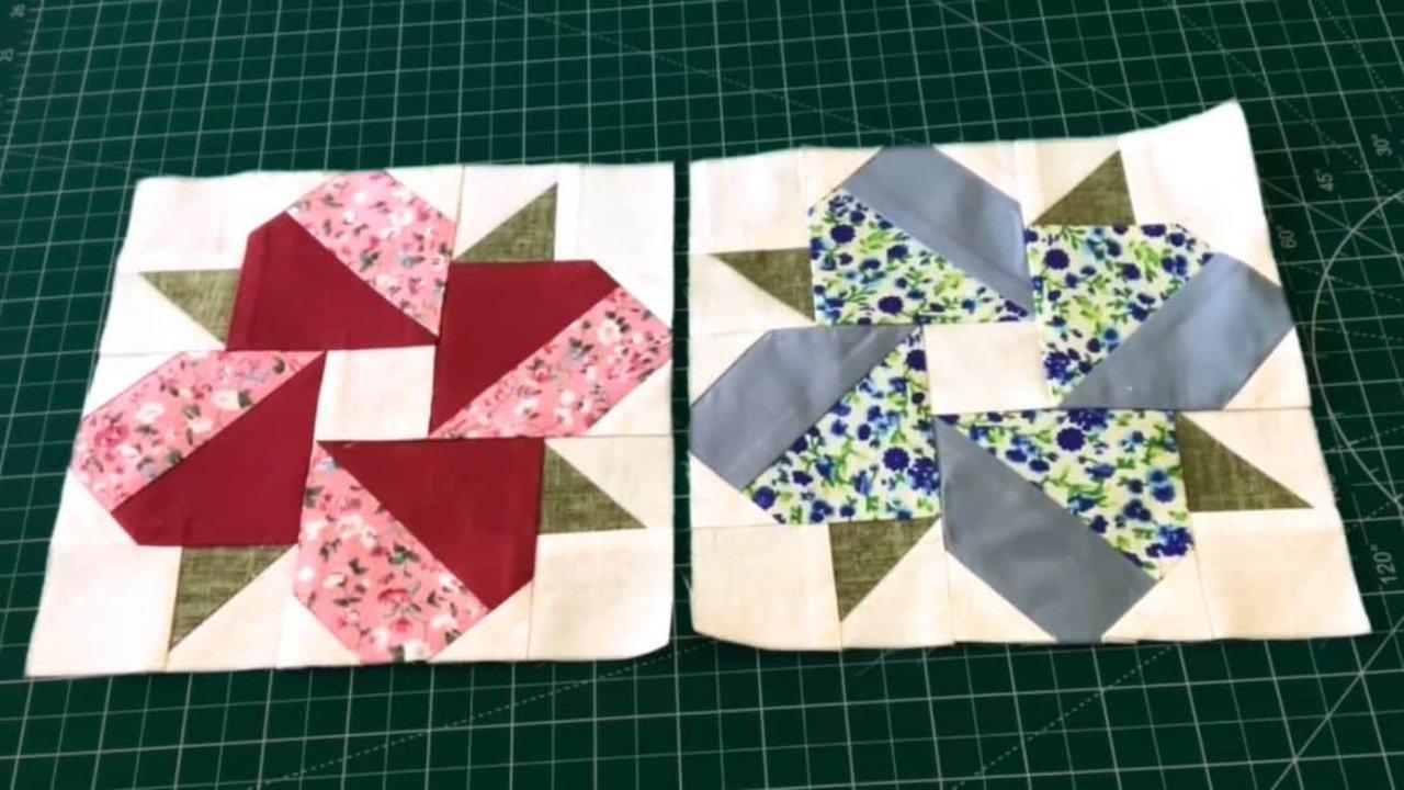Easy Flower Quilt Block