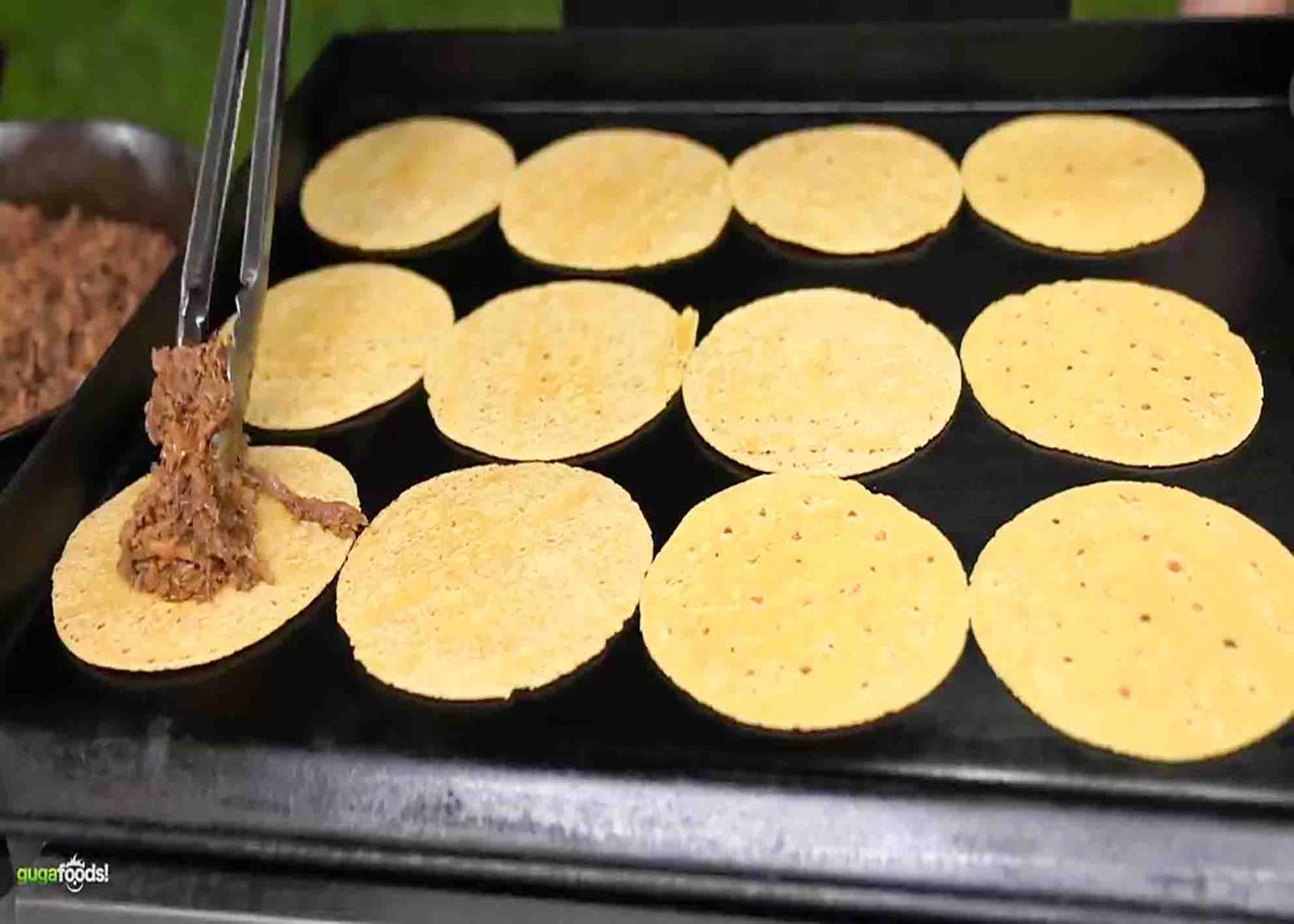 Making the ultimate birria tacos
