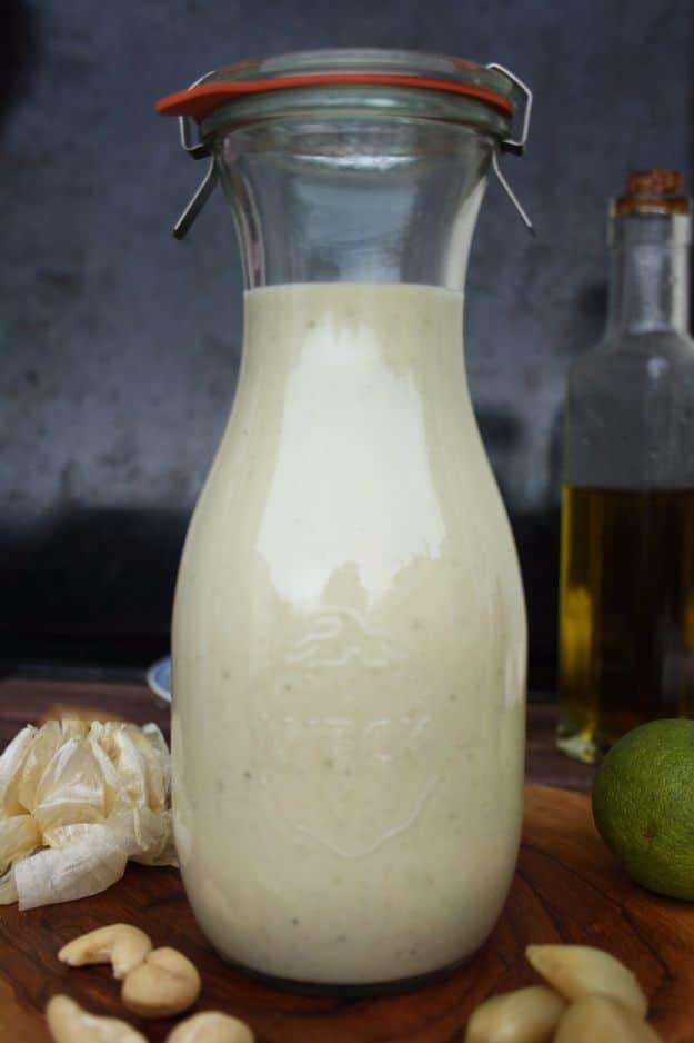 Salad Dressing Recipes - Roasted Garlic Dressing - Healthy, Low Calorie and Easy Recipes for Creamy Homeade Dressings - How To Make Vinaigrette, Mango, Greek, Paleo, Balsamic, Ranc