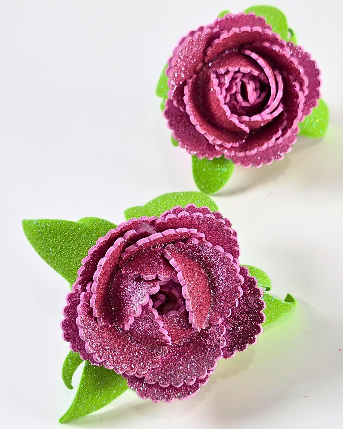 Easy Glitter Foam Flower Pen