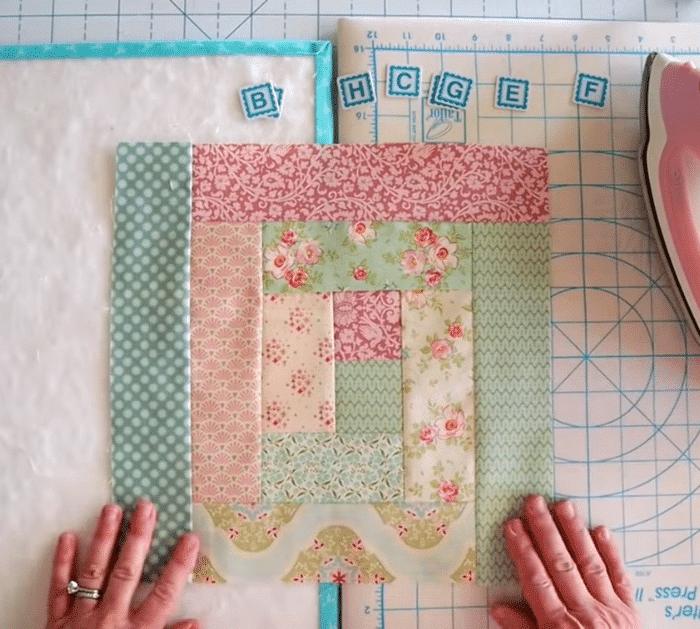 Easy Log Cabin Quilt Tutorial For Beginners Sewing