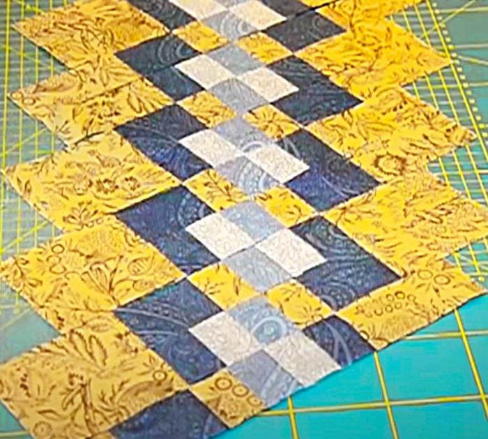 Make A Patchwork Pillow From Scraps