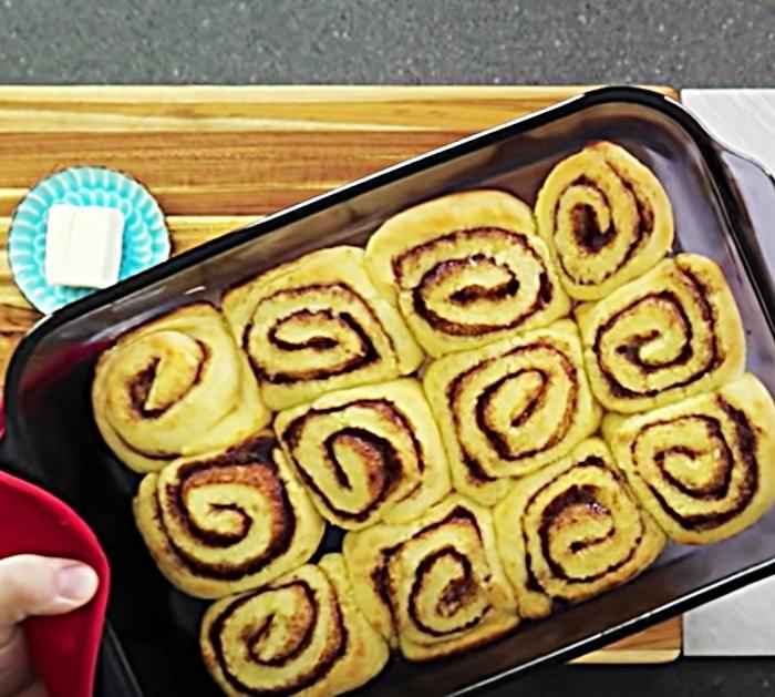 Fathead Dough Using Mozzarella Cheese For Homemade Low Carb Cinnamon Rolls