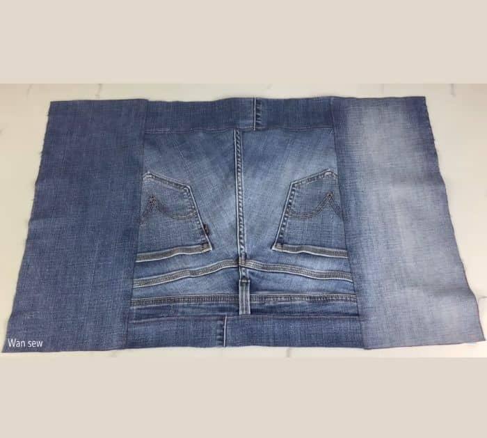 How to Sew Denim Tote Bags Tutorial