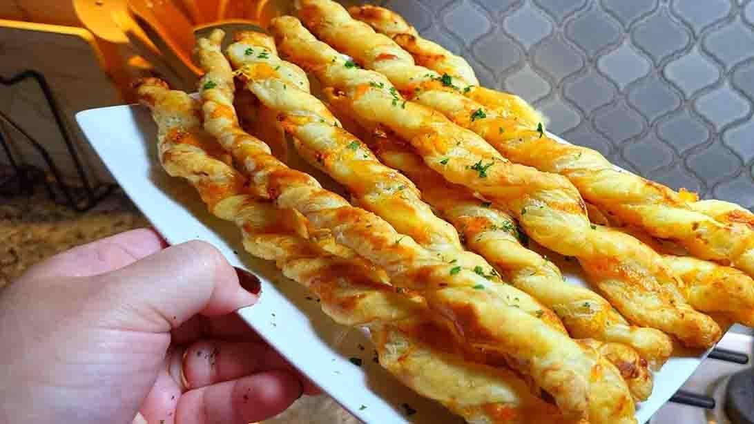 Puff Pastry Cheese Straws Recipe