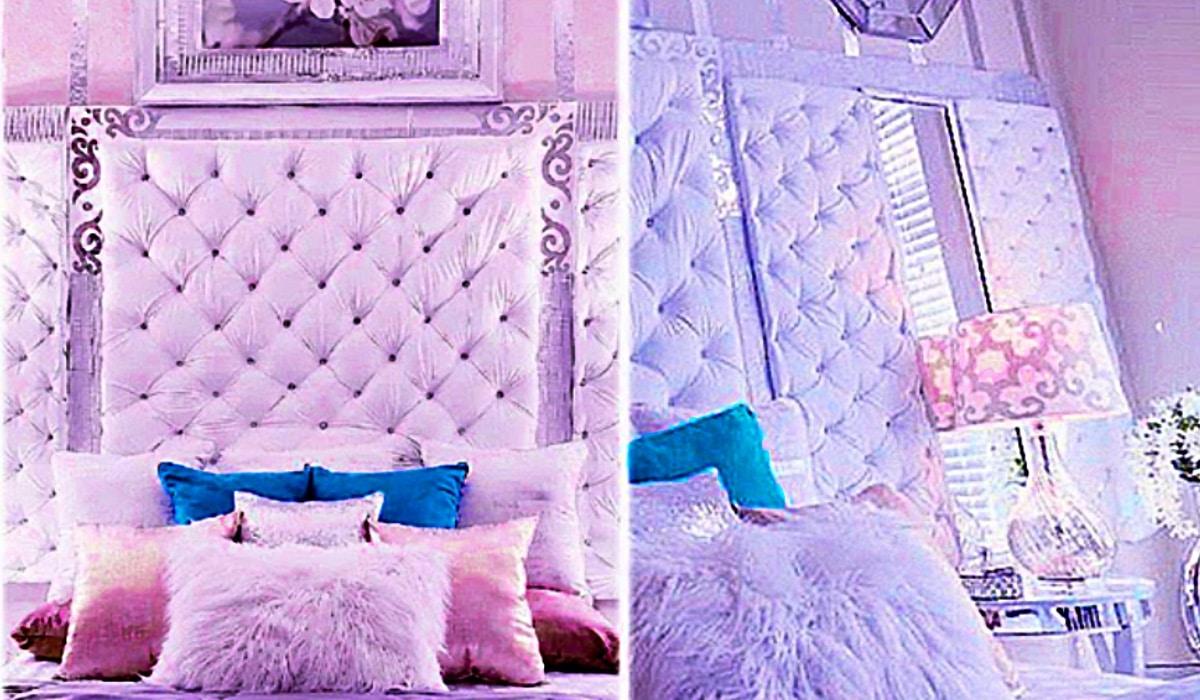 Renter Friendly DIY High-End Headboard Wall