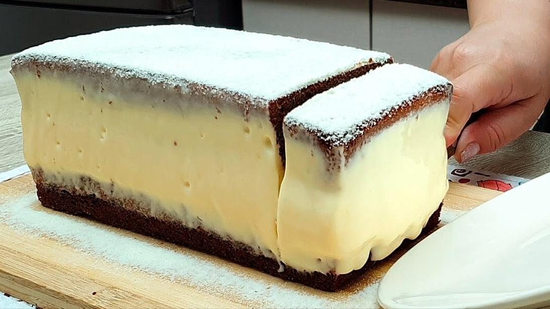 Yummy Ice Cream Chocolate Cake