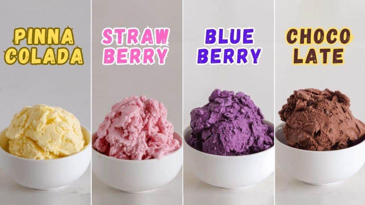 4 Easy Ice Cream Recipes in Under 20 Minutes