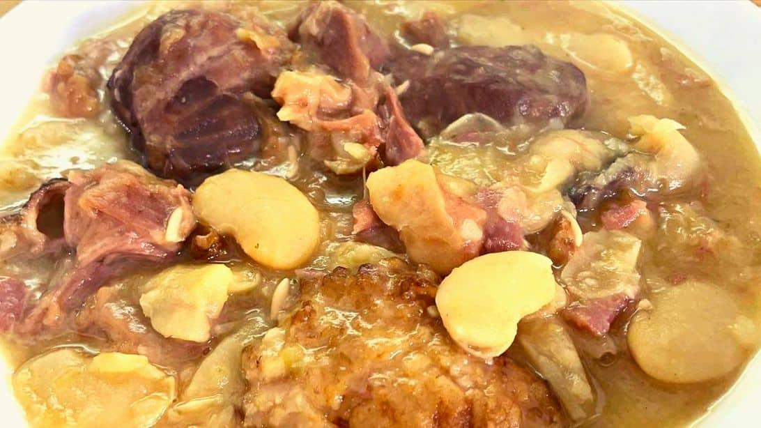 5-Ingredient Old School Butter Beans & Ham Hocks Recipe