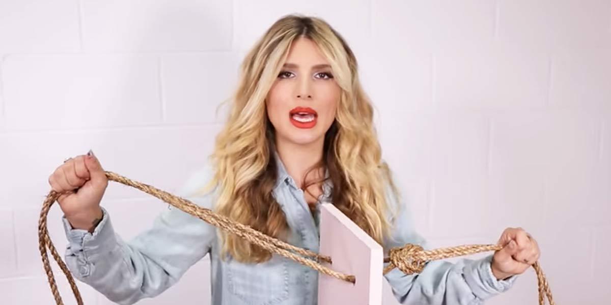 She Ties Knots In A Rope And What She Does Next Is Genius (Watch!)