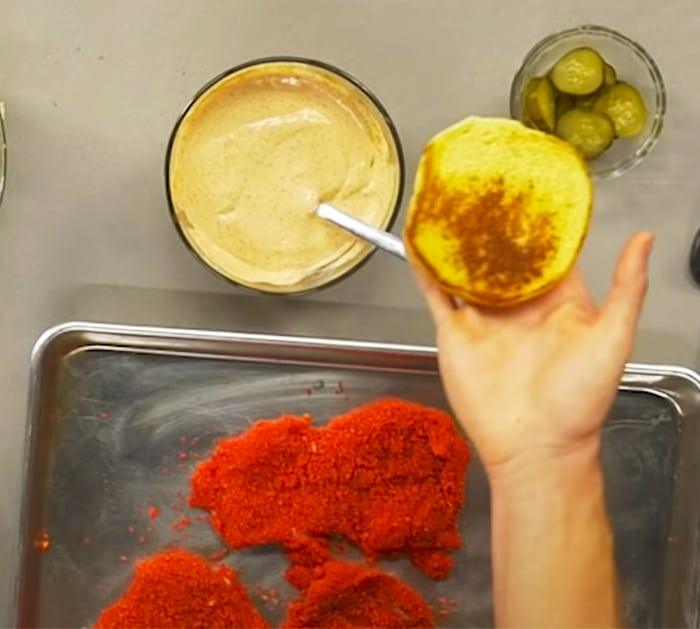 Flamin' Hot Cheetos Chicken Sandwich Recipe