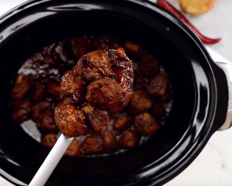 Slow Cooker Meatballs Recipe Easy - Quick Party Food Ideas With Recipes