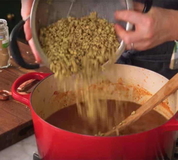 how to make lentil soup