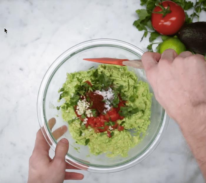 Homemade Guacamole Onion Rings Recipe