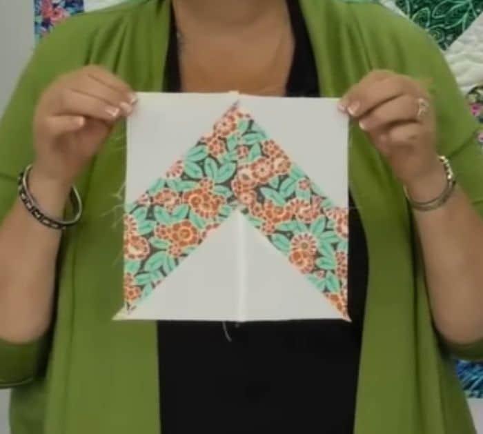 How to Make a Chevron Block