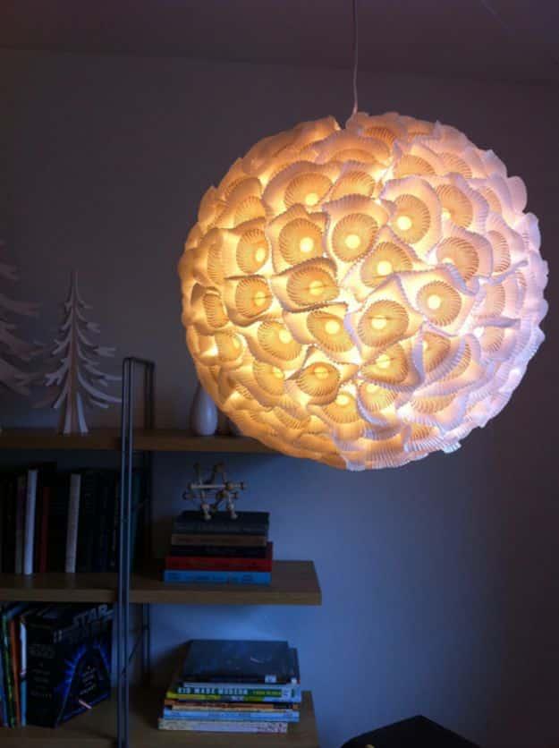 Structural Paper Orb Lights, a fast weekend build even for a novice and a look that beats anything from a store