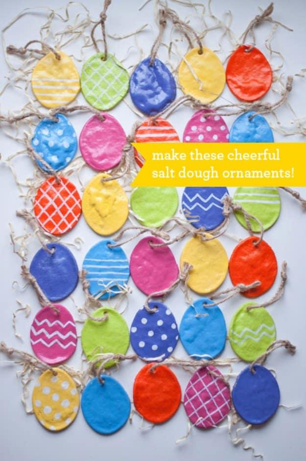 DIY Salt Dough Easter Egg Ornaments, a simple idea that makes a real difference and great for your home