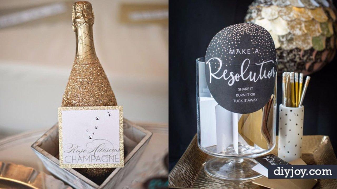 37 DIY New Years Eve Decor Ideas