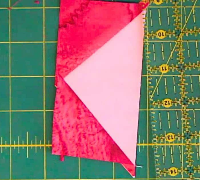 Easy Folded Corners Quilt Block Tutorial