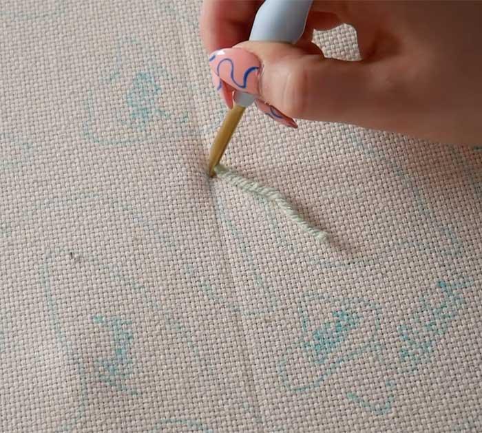 Use Punch Needle To Make Rug - Punch Needle Project