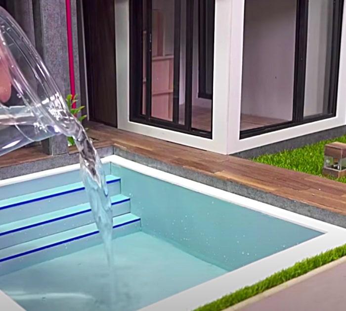 Make a mini house like a real architect