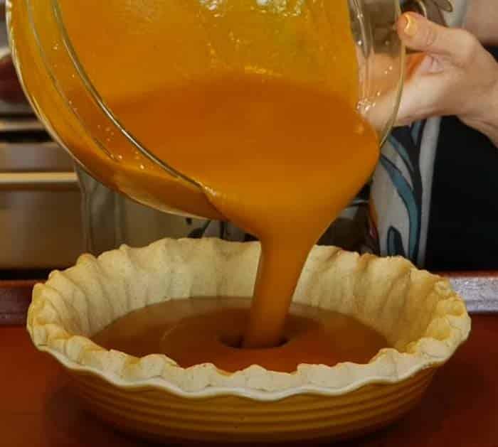 easy vegan pumpkin pie filling