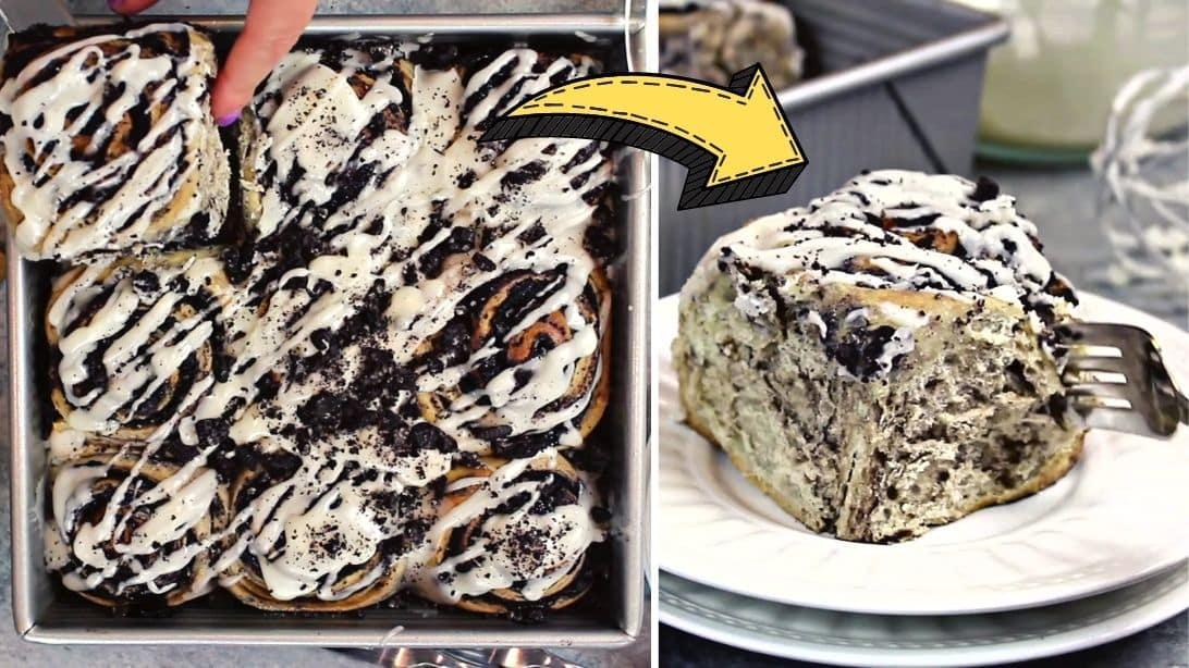 Super Easy Oreo Cinnamon Rolls Recipe