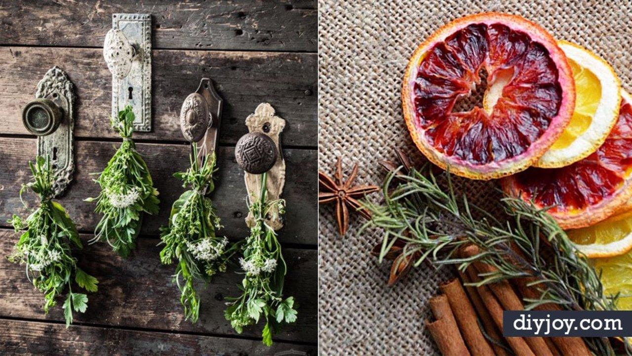 30 DIY Ideas With Dried Herbs