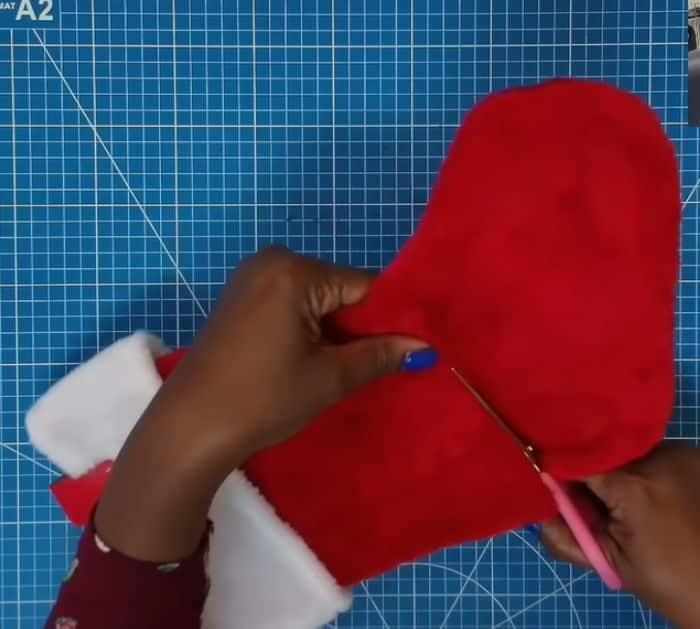 Christmas Gift Bag Materials Using Stocking (2)