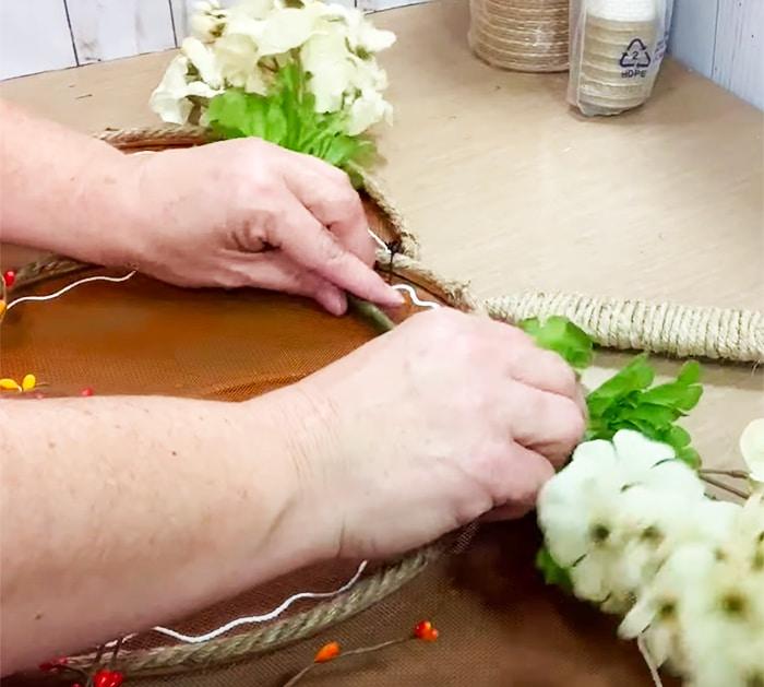 How To Make Splatter Screen Pumpkin - Fall Dollar Tree - Country Crafts
