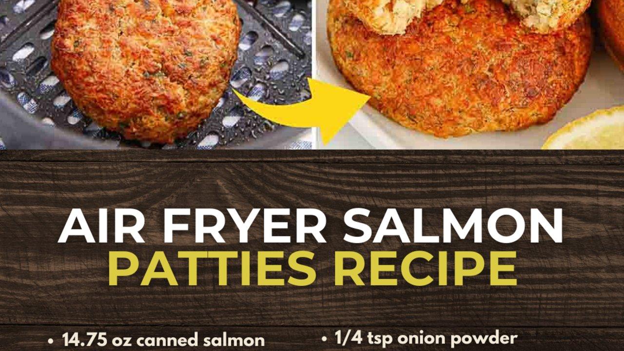 Air Fryer Salmon Patties Recipe