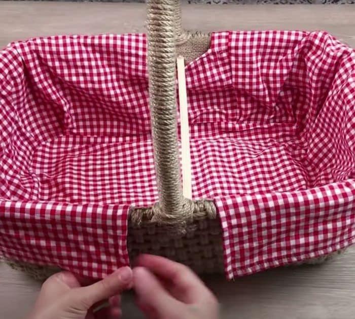 Picnic basket DIY easy sewing tutorial