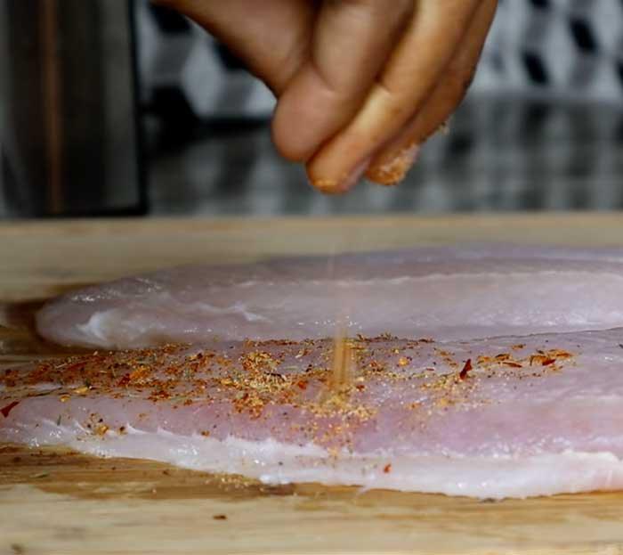Cover Fish In Dry Rub - Easy Recipes