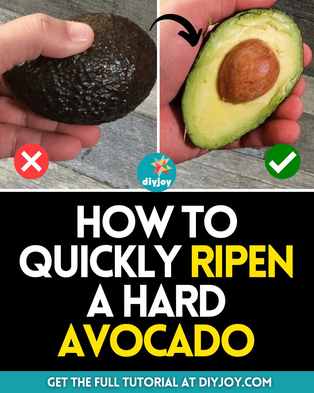 How to Quickly Ripen a Hard Avocado