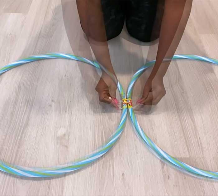 Hula Hoop Coffee Table DIY Project - DIY Furniture