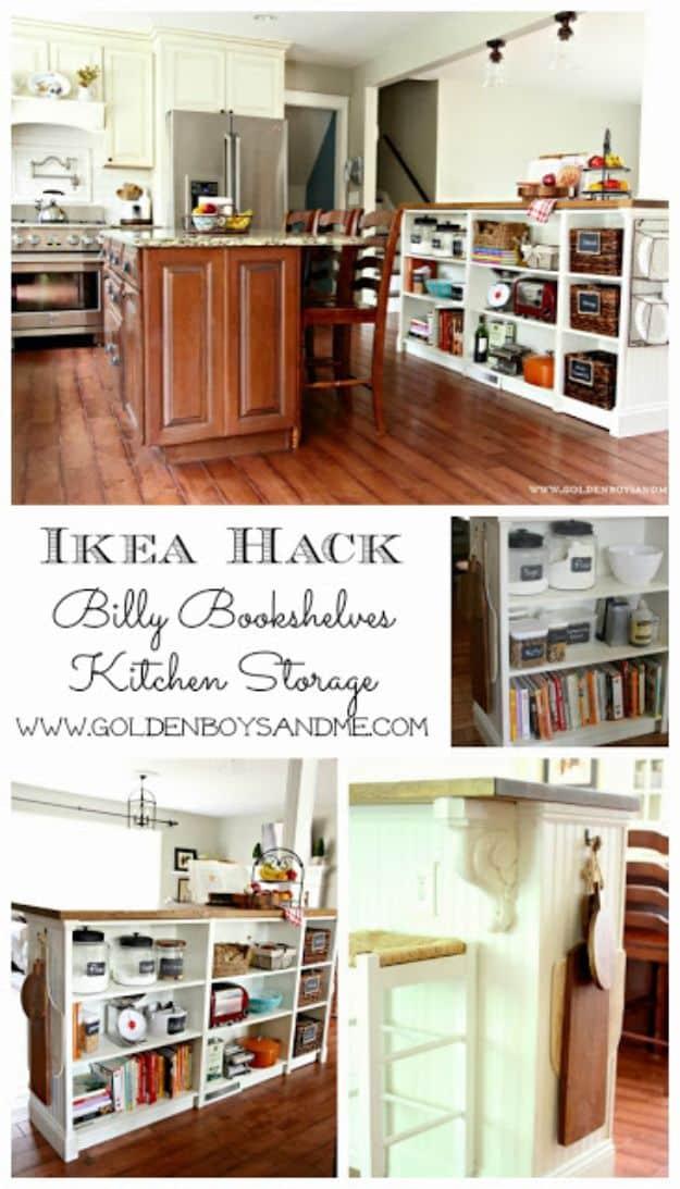Bookshelves Turned Kitchen Island Ikea Hack, one worth bookmarking from this list and a popular choice on this list