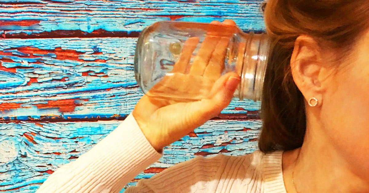 She Put A Mason Jar Up To Her Ear. What She Heard? I Am Shocked