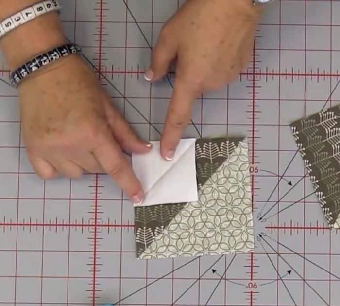 Easy Tents Quilt Block Materials